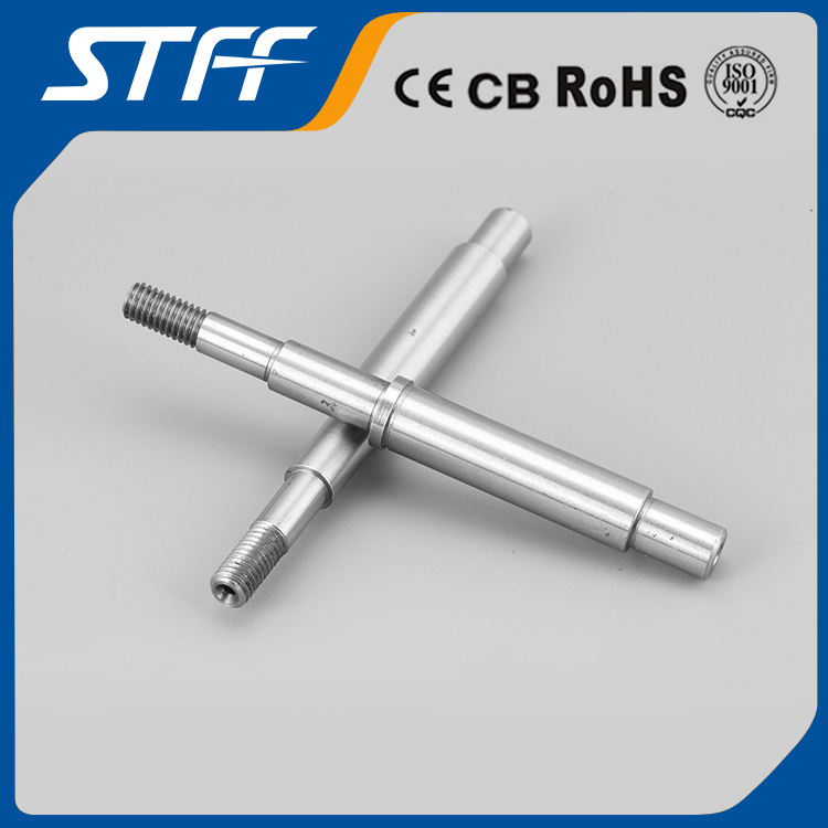 High precision industrial fan motor shafts threaded shafts