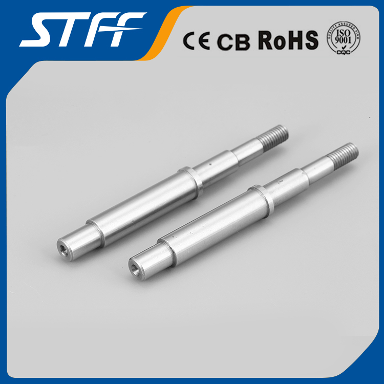 High precision industrial fan motor shafts threaded shafts